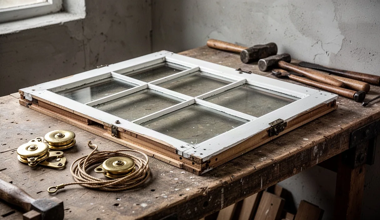 Restoring Historic Sash Windows: Methods and Thermal Gains